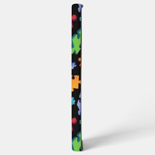 Autismus Puzzleteile Samsung Galaxy Hülle (Linke Seite)