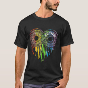 Autismus Rainbow Infinity Symbol Asse Awareness T-Shirt