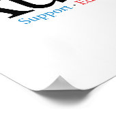 Autismus Rainbow Poster (Ecke)