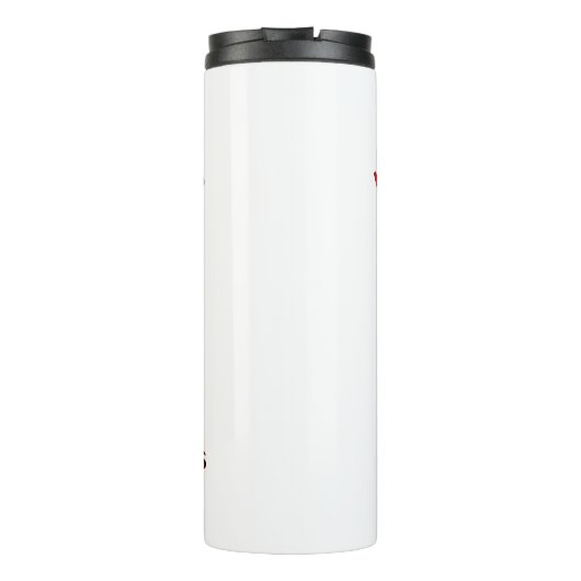 Autismus Rainbow Tree Thermosbecher (Rückseite)