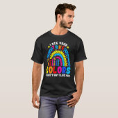 Autismus Rainbow Trend Ich sehe Ihre wahren Farben T-Shirt (Vorne ganz)