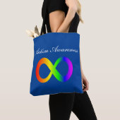 Autismus Regenbogen Tasche (Von Nahem)
