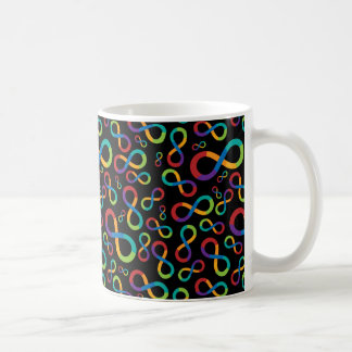 Autismus-Regenbogen-Unendlichkeit Neurodiversity Kaffeetasse