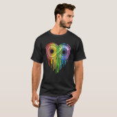 Autismus Regenbogen Unendlichkeitssymbol ASD-Bewus T-Shirt (Vorne ganz)