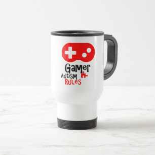 Autismus - Reise/Pendler-Tasse Reisebecher
