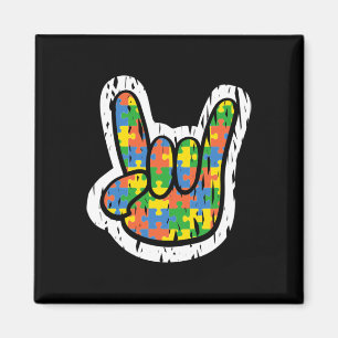 Autismus Rocking Hand Behinderung Monat Magnet