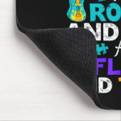 Autismus Rocks Rolls Spins Flaps Bewusstsein Kids Mousepad (Ecke)