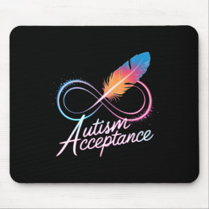 Autismus Rot statt Mousepad
