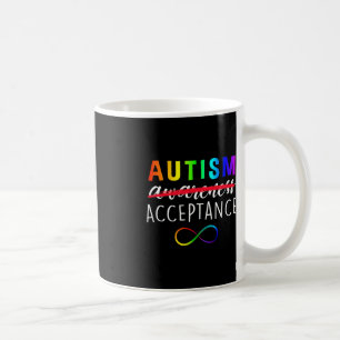Autismus - Rot stattdessen - Akzeptanz nicht bewus Kaffeetasse