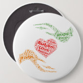 Autismus - Round Button (Vorne & Hinten)