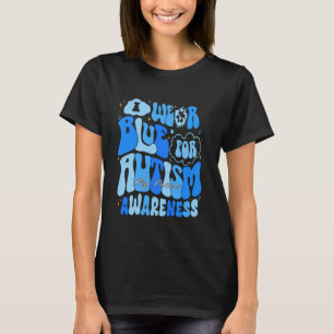 Autismus-Schleife Ich trage Blau für meine Nichte T-Shirt