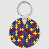 Autismus Schlüsselanhänger (Vorderseite)