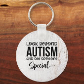 Autismus-Schlüsselanhänger Schlüsselanhänger (Vorderseite)