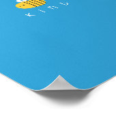 Autismus sein freundliches Bewusstsein Poster & Pr (Ecke)