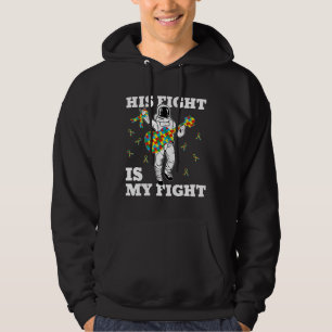 Autismus - sein Kampf ist mein Kampf gegen Astrona Hoodie