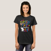 Autismus sein Kind Autismus Elefanten Autismus Bew T-Shirt (Vorne ganz)