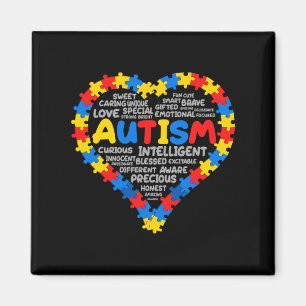 Autismus Sensibilisierung Autismus Herzautismus 1 Magnet