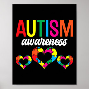 Autismus Sensibilisierung Autist Autists Autistisc Poster