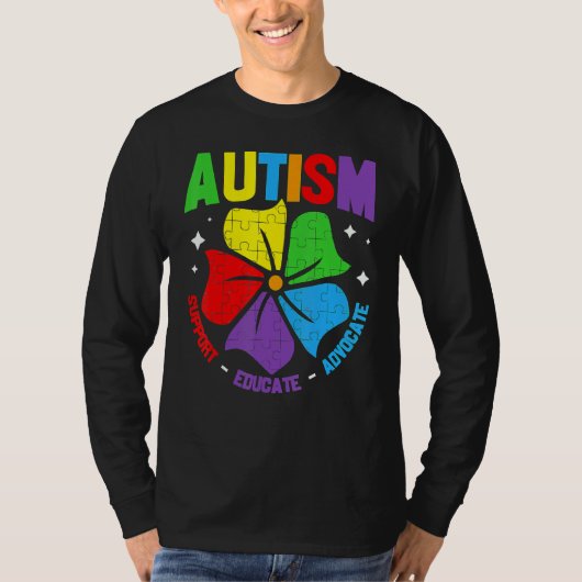 Autismus Sensibilisierung für Autismus Kids für Ma T-Shirt (Vorderseite)