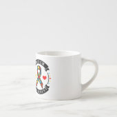 Autismus Sensibilisierung für Espresso Tasse (Rechts)