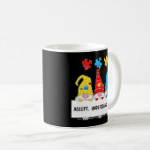 Autismus Sensibilisierung Shirts Geschenke für Müt Kaffeetasse (VorderseiteRechts)