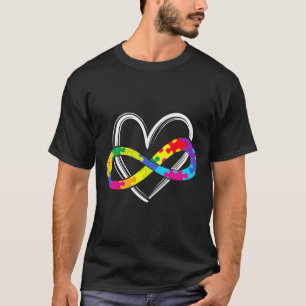 Autismus Sensibilisierung Unterstützung Unendlichk T-Shirt