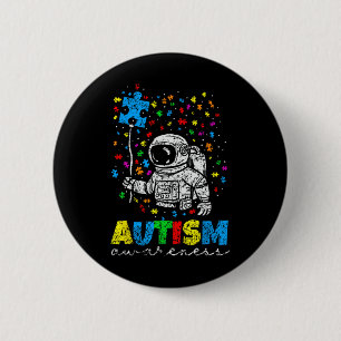 Autismus Sensibilisierungsautisten Autistische Aut Button