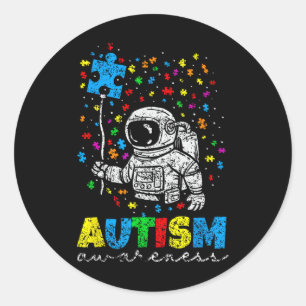 Autismus Sensibilisierungsautisten Autistische Aut Runder Aufkleber