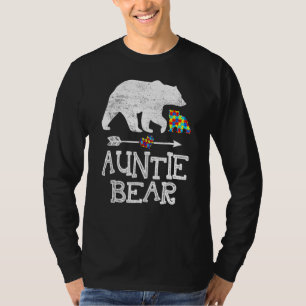 Autismus Sensibilisierungskampagne Bären Unterstüt T-Shirt