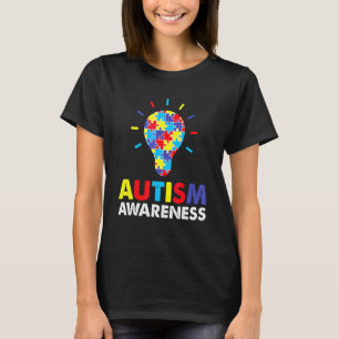 Autismus Sensibilisierungsmonat Autistische Mehrfa T-Shirt