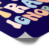 Autismus-Sensibilisierungspposter Poster (Ecke)