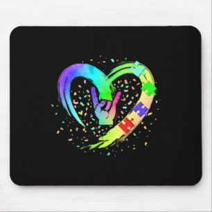 Autismus SensibilisierungsSpecial Ed Teacher ASL S Mousepad