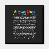 Autismus-Shirt ist ein gutes Autismus-Bewusstsein Magnet (Vorne)