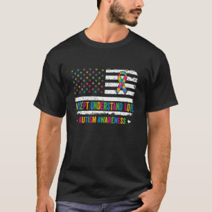 Autismus-Shirt Liebe Akzeptanz Unterstützung Autis T-Shirt