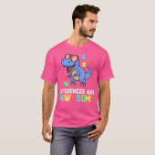 Autismus Shirts für Jungen Dinosaurier Trex Sensib (Vorne ganz)