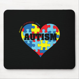 Autismus - Shirts zur Sensibilisierung für Autismu Mousepad