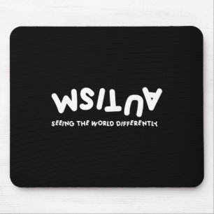 Autismus sieht die Welt anders als Autismus Mousepad