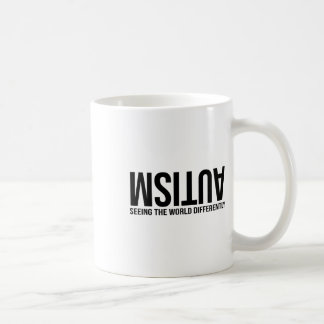 Autismus sieht die Welt anders Autismus Awarene Kaffeetasse