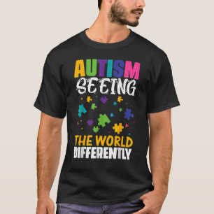 Autismus sieht die Welt anders T-Shirt