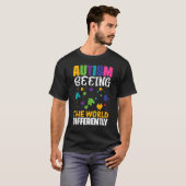 Autismus sieht die Welt anders T-Shirt (Vorne ganz)