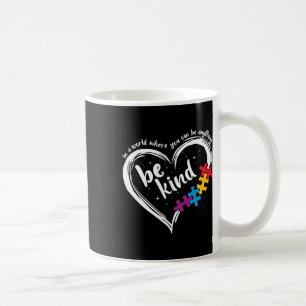 Autismus sind nette Frauen Männer Kinder blau sein Kaffeetasse