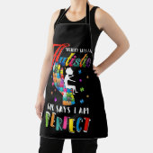 Autismus Society sagt Autistisch Gott sagt, ich se Schürze (InSitu)