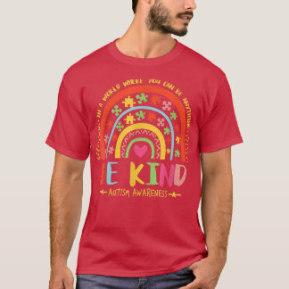 Autismus Sohn Kind Tochter Mama Kind Regenbogen 32 T-Shirt