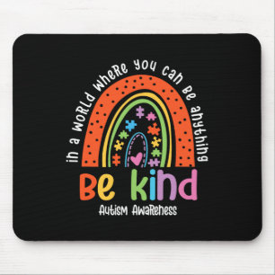 Autismus Son Child Daughter Mama ist wie Regenboge Mousepad