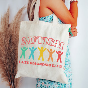 Autismus Spätdiagnose-Club, Lustige Neurodiversitä Tragetasche