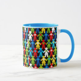 Autismus Spectrum Awareness Puzzle Kaffee Cup Tass Tasse