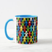 Autismus Spectrum Awareness Puzzle Kaffee Cup Tass Tasse (Links)