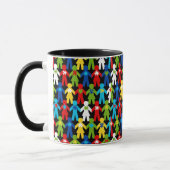 Autismus Spectrum Awareness Puzzle Kaffee Cup Tass Tasse (Links)