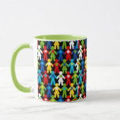Autismus Spectrum Awareness Puzzle Kaffee Cup Tass Tasse (Links)