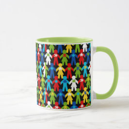 Autismus Spectrum Awareness Puzzle Kaffee Cup Tass Tasse